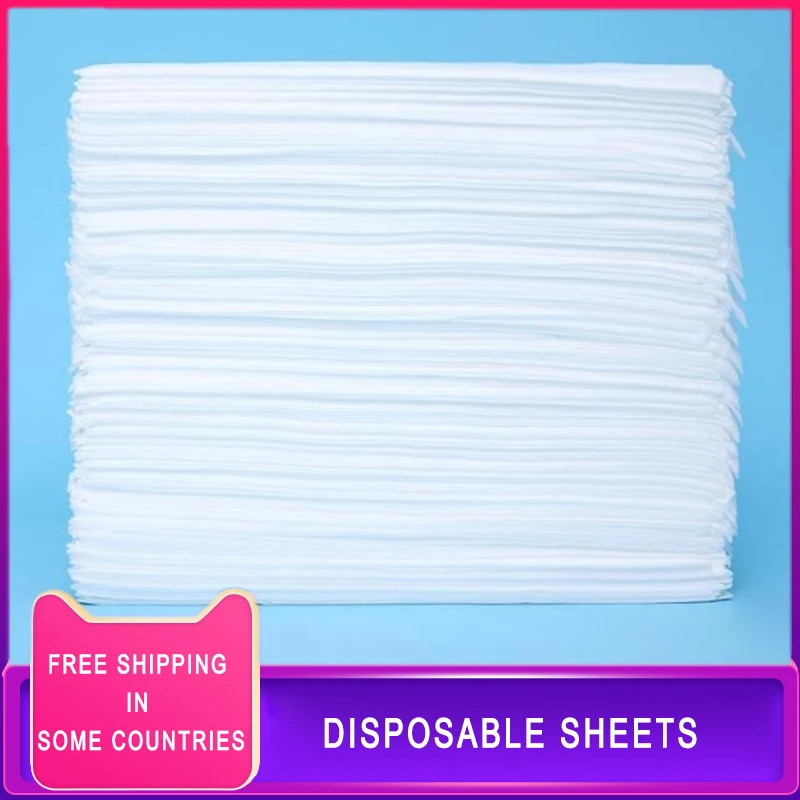 10/20/50/100pcs Disposable Bed Sheets Bedroom Massage Table Sheets Beauty Salon Spa Travel Hotel Thicken Non-woven Fabric Sheet