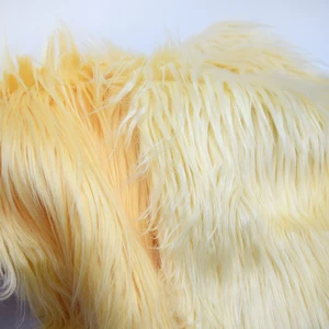 Pile Faux Fur Stating Fabric, làm tóc búp bê cotton, trang trí nhà thủ công DIY, cosplay thêu, 25x45cm, 8cm 10 Vải Bagum Bán hàng chính - 3