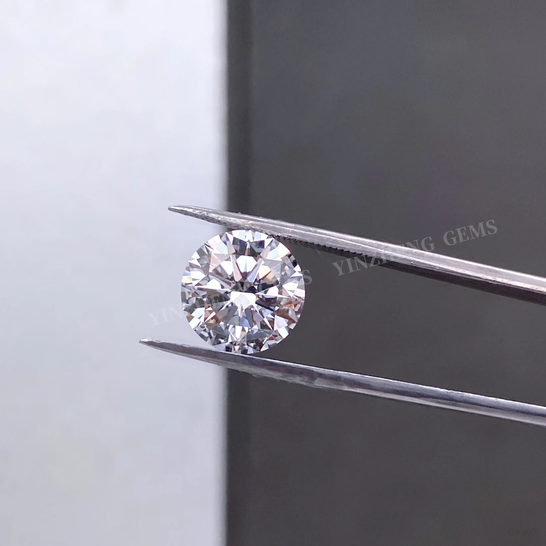 YinZheng Lab Grown Diamond Certyfikat IGI CVD Round Cut 3.0-3.99ct Lab Grown Diamonds EF Color VVS2 ID EX EX Lab Diamond