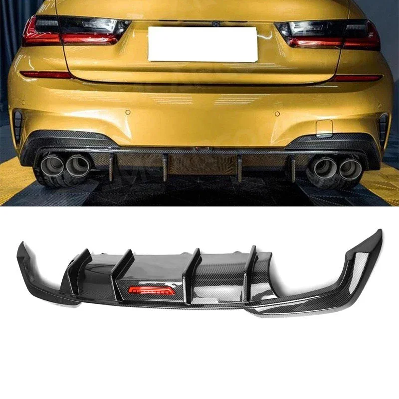 G20 M340I M340 330E 330I G28 3 Series 2020 2021 2022 2023 Forged Carbon Fiber Rear Diffuser