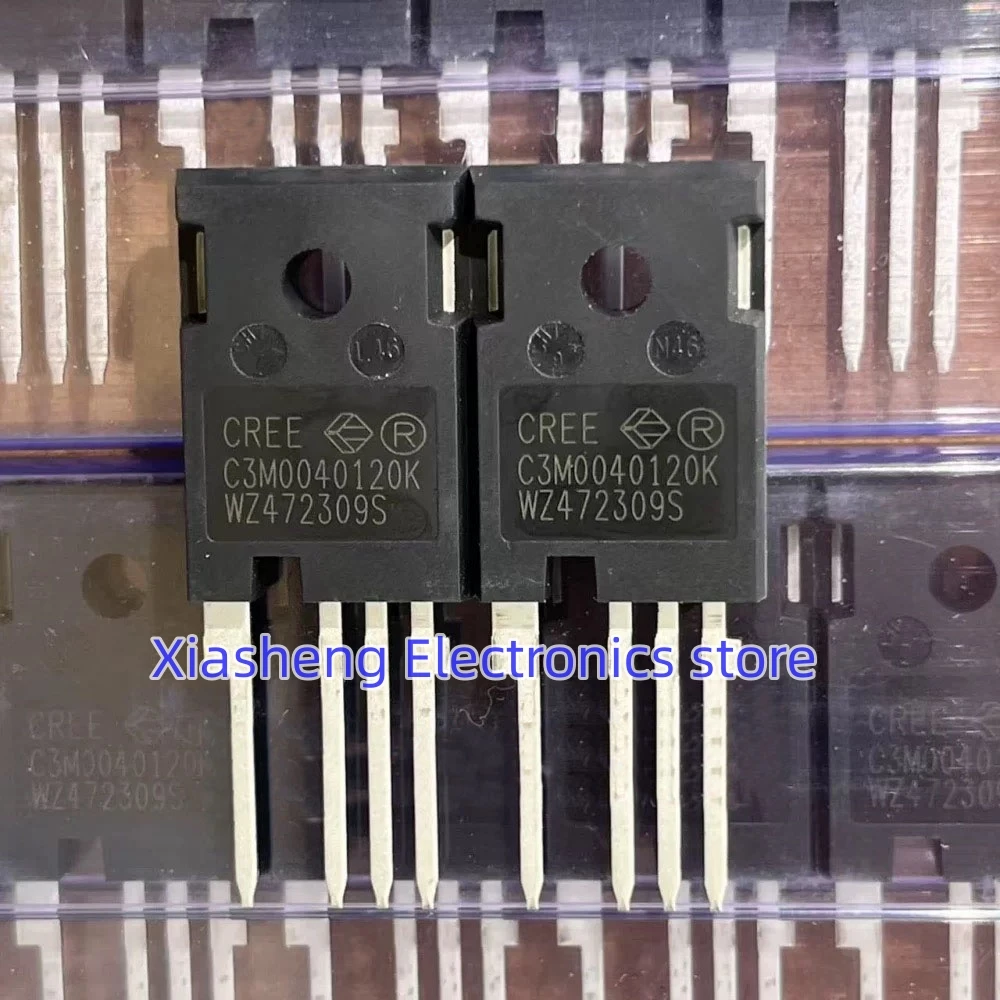 

New Original 1Pcs C3M0040120K C3M0040120 TO-247-4 66A 1200V Silicon Carbide MOSFET In Stock