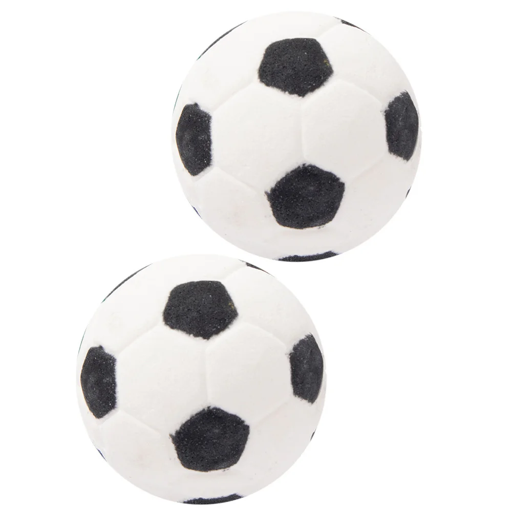 Bola colorida de sal natural para banho de pele, bola para criança viagem, bola, sal de futebol fragrância, 2 pcs