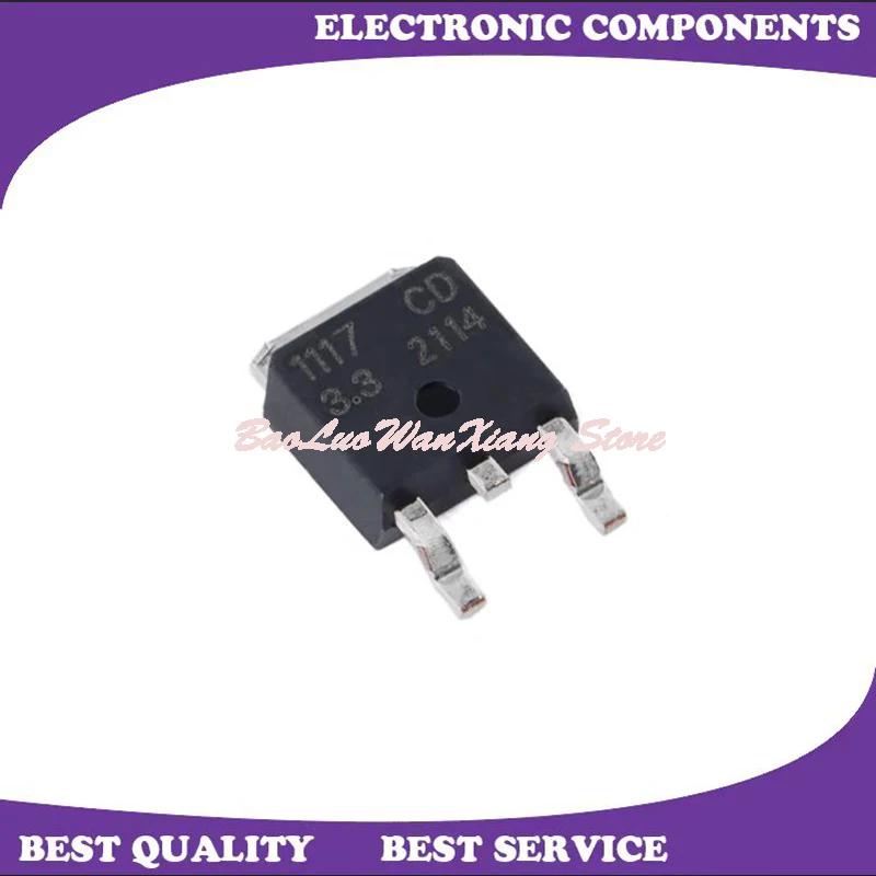 

10 шт./партия, новинка и оригинальная фотография AMS1117CD-3.3