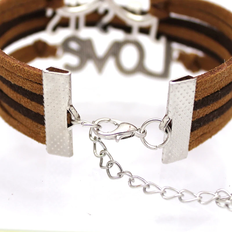 NEW RAAIVED Infinity Bracelet Love CARL grimes cowboy hat DARYL DIXONC rossbow Bracelet Walking Dead Bracelet Custom