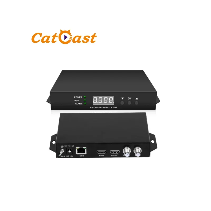 

MPEG2 HD to RF ATSC DVB-C J.83B Modulation 1080P ATSC QAM Modulator Mini MPEG2 Encoder Modulator