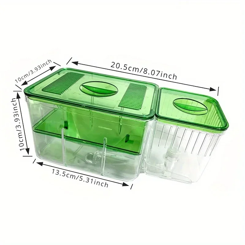 Automatic Circulating Fish Breeding Isolation Box Nursery for Aquarium, Hatchery for Baby Fishes, Shrimp, Clownfish, and Guppy