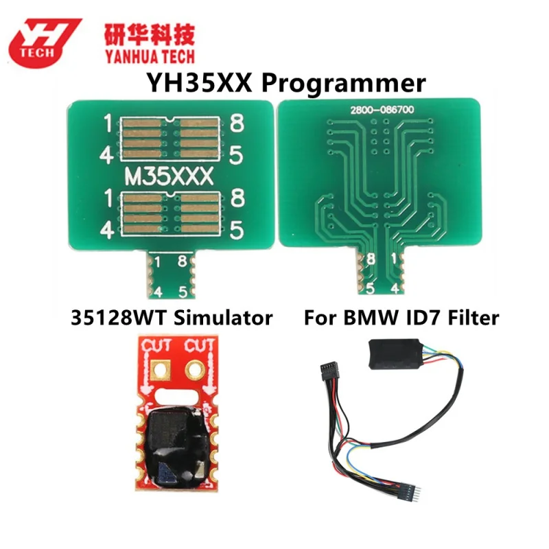 

Yanhua YH35XX Programmer 35128WT 35160WT Simulator ID7 Special Filter for BMW Cluster Calibration