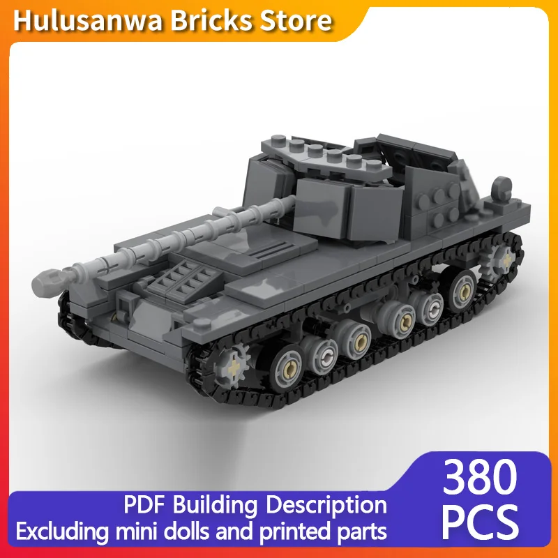 Archer SPG Modern Military Tanks Model MOC Building Bricks War Equipment Modular Technology Gifts Holiday Assemble Children Toys