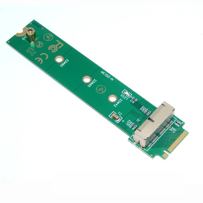 Adapter dysku twardego SSD M2 do M.2 NGFF PCIE Adapter do Apple MacBook Air Mac Pro 2013 2014 2015 A1465 A1466 używaj tylko komputera — zdjęcie 4