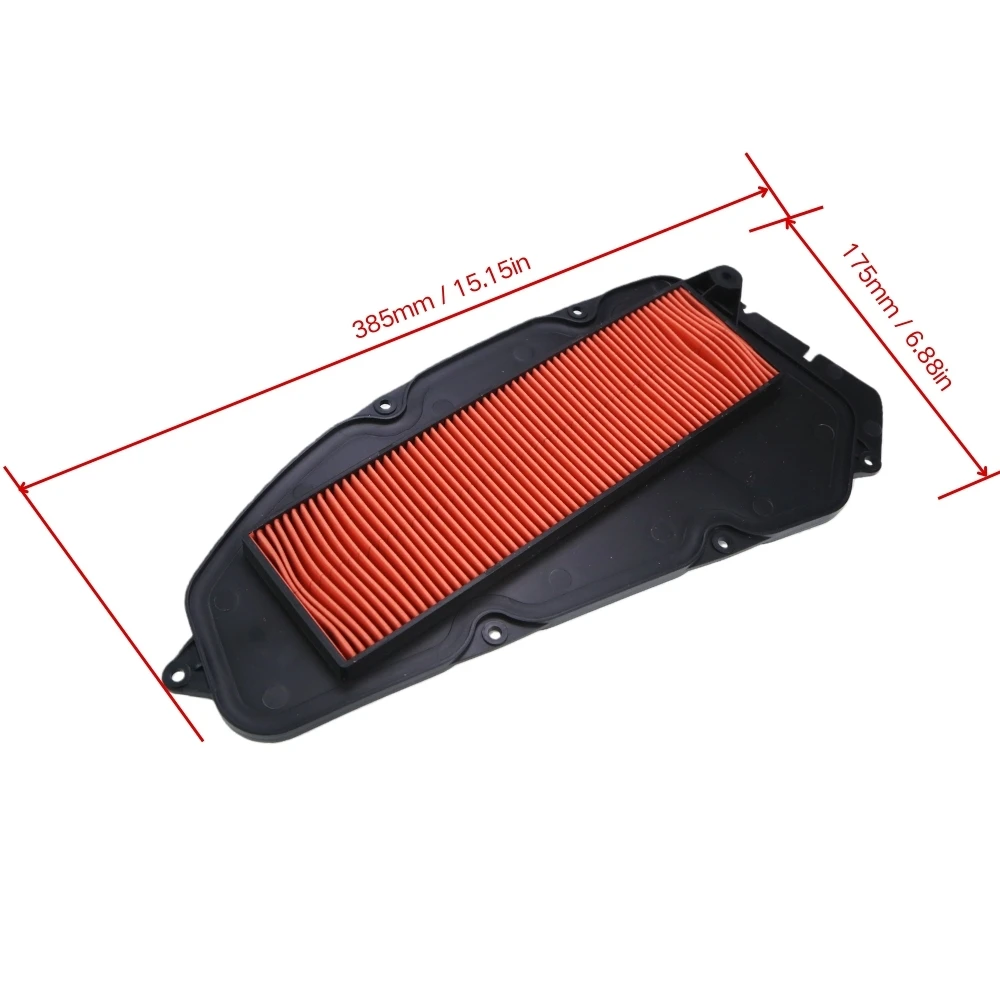 Motorcycle Air Filter Fit For 2007-2014 Kymco Xciting 400 400i ABS  400i S ABS OEM 1721A-LKF5-E10