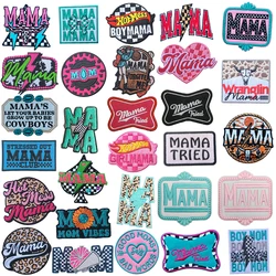 MAMA Emblem Clothing Accessories Badge Sticker Embroidered Embroidery Sticker Iron-on Patches