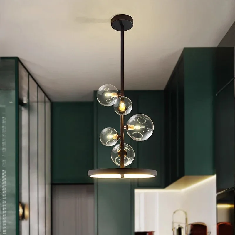 Lampadari nordici per decorazioni per la casa per sala da pranzo lampade a sospensione Lustre lampade a sospensione per plafoniera illuminazione per interni