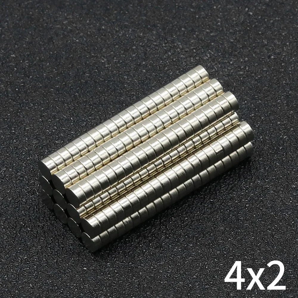 

4x2mm N35 Super Powerful Neodymium Magnet Round Magnets NdfeB Strong Permanent Magnetic imanes Refrigerator Magnets