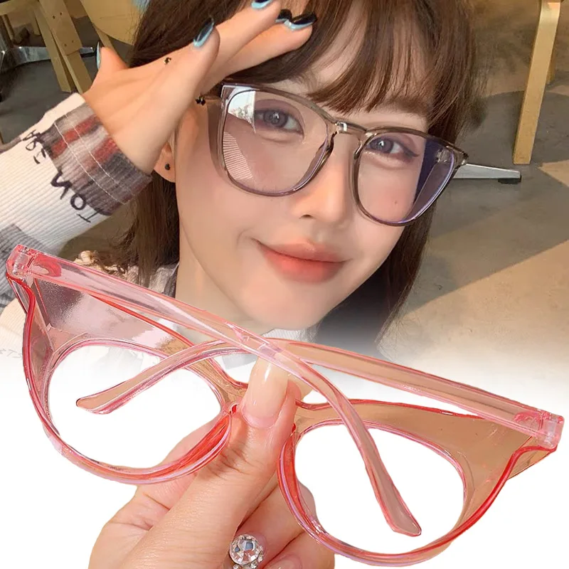 Vintage Protective Glasses for Women Men Fully Enclosed Anti-pollen Anti-blue Light Anti-droplet Goggles Transparent Sunglasses