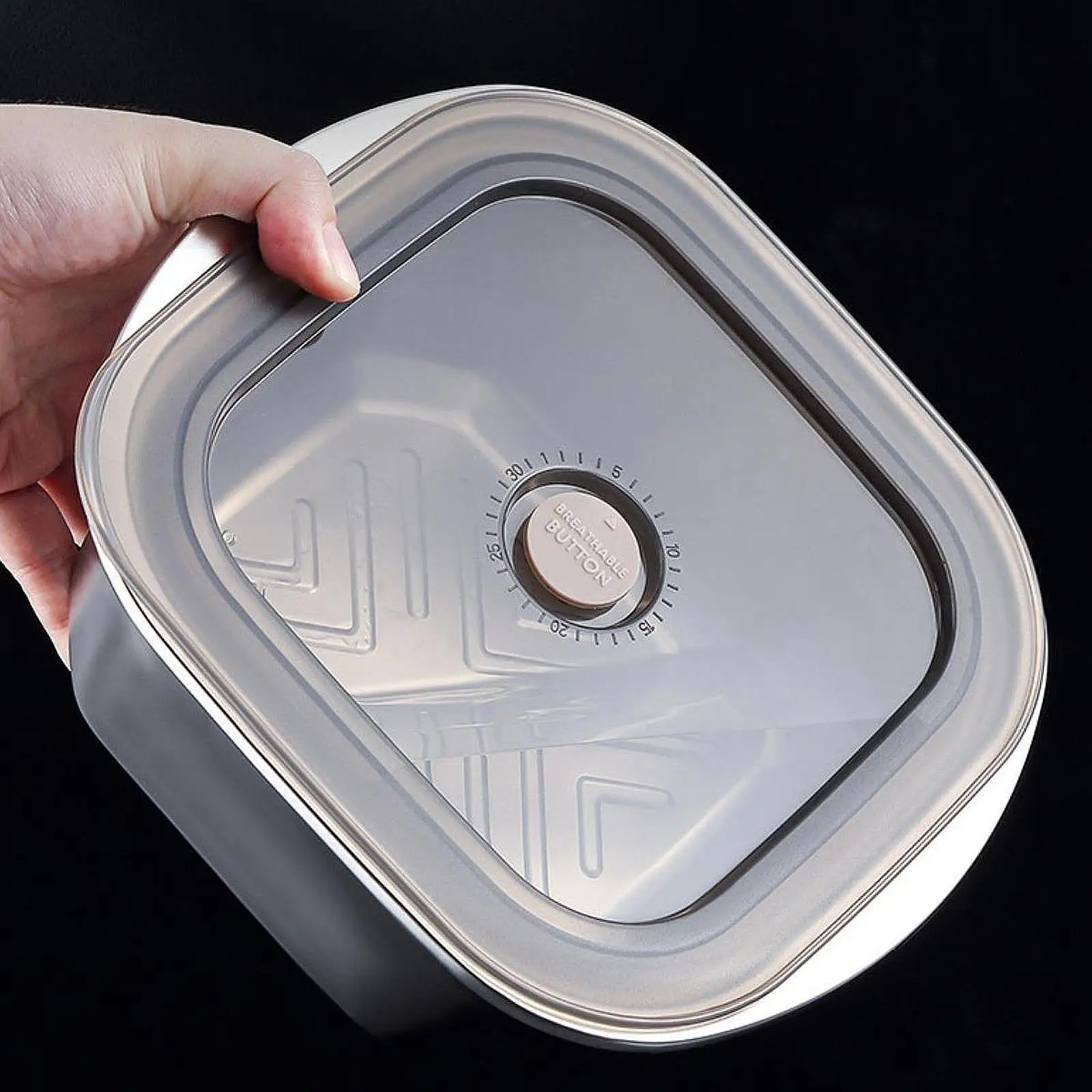 

Ланч-бокс Минималистичный герметичный портативный универсальный контейнер для хранения продуктов для путешествий, кемпинга, кухни, работы