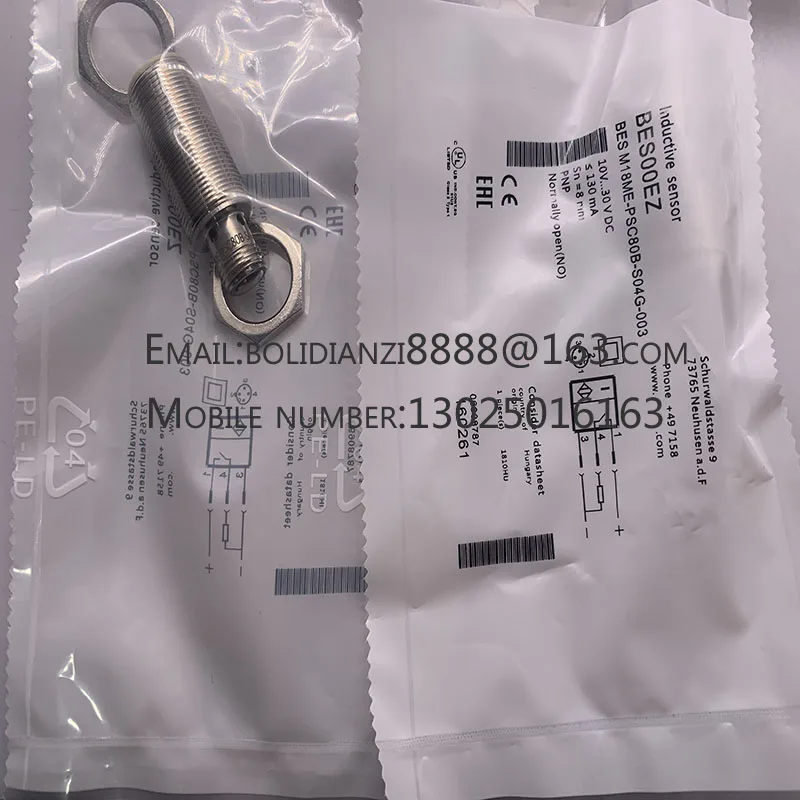 New sensor for proximity switch BES02K9 BES M18MF1-PSC50A-S04G-W In stock