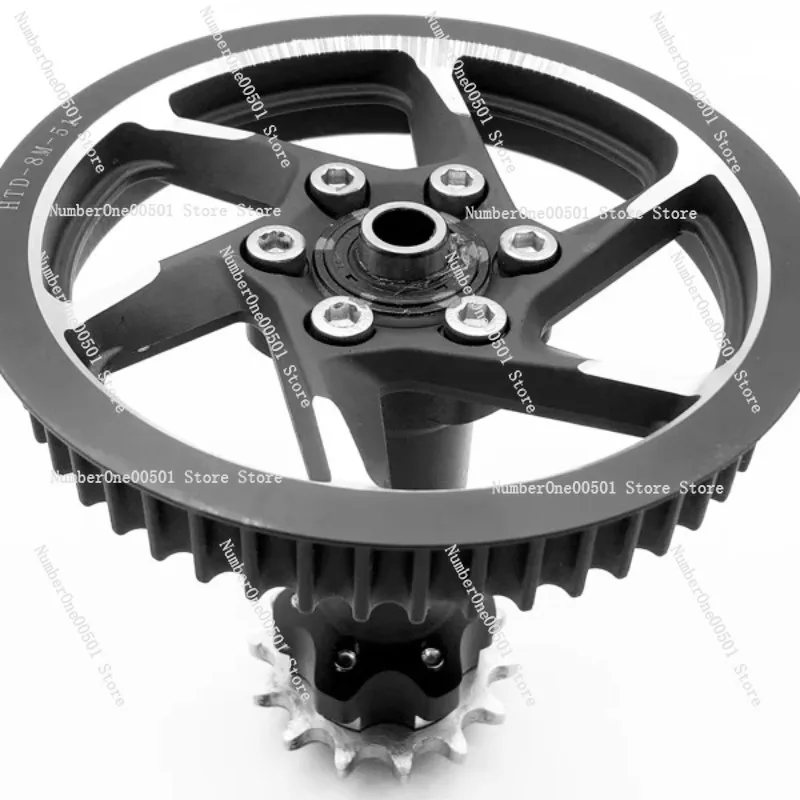 Conjunto de Luva do Eixo Central e Eixo Auxiliar (Jackshaft) - Peças Originais para Veículos Elétricos Off-road SUR-RON Light Bee e Light Bee X