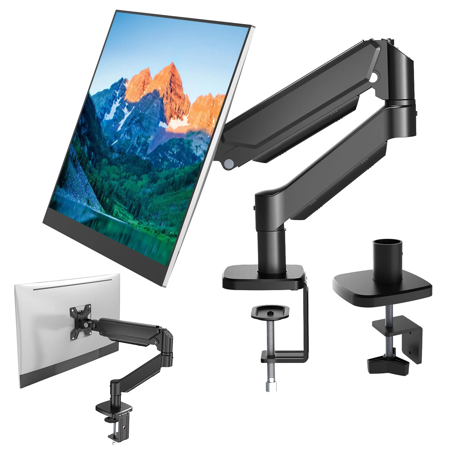 Hot Selling Single Gas Spring Monitor Arm 13-32