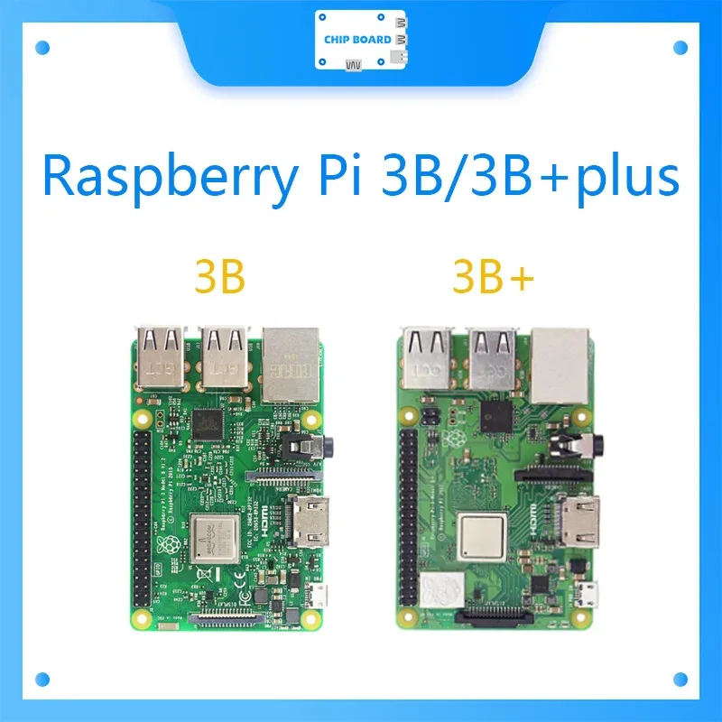 Computadora de placa única Raspberry Pi 3 Modelo B+ / 3B: kit de desarrollo Python de 4 núcleos