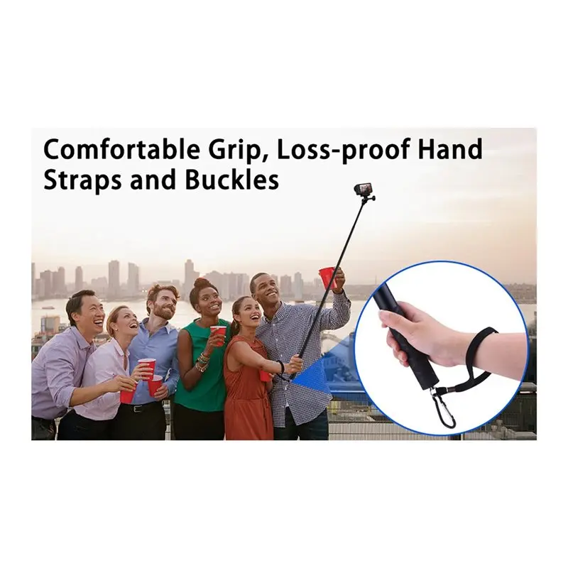 ABDE-For X5/X4 X3/X2 Accessories Compatible Extended Edition Selfie Stick With Adapter Functionality