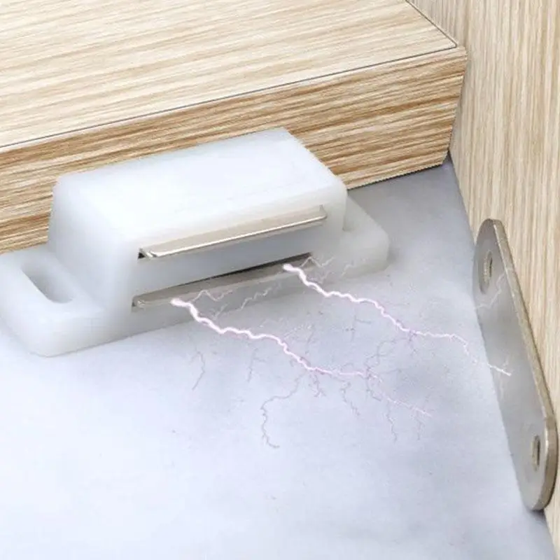 Magnetic Door Catch, Cabinet Door Magnet Latch, Drawer Magnetic Lock, Cabinet Magnet, Used for Closing Cabinets, Wardrobes