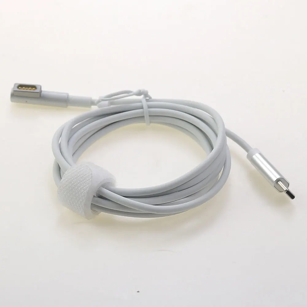 L-shaped PD power cord suitable to USB C inner core for old and new Apple laptops Magnetic cable Apple Macbook charger 1.8M long