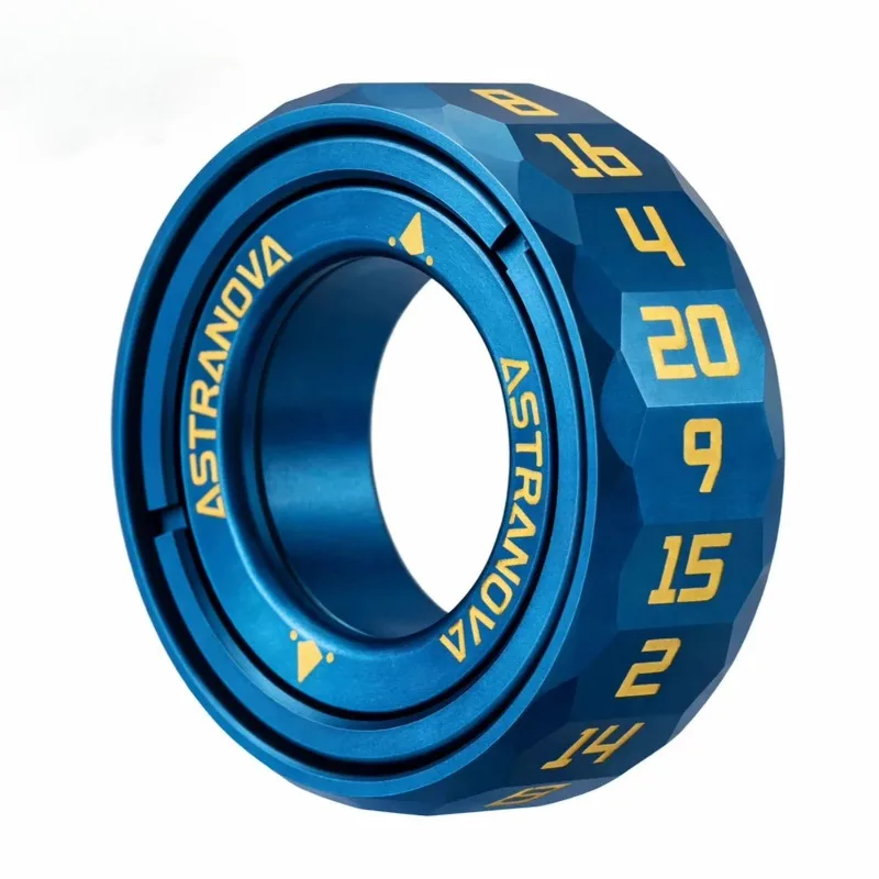 Paragraph Ring Fidget Roller Spinner Rotor Magnetic Push Card Plate Mechanical Slider EDC Metal Sensory Toy Adults Anti Anxiety