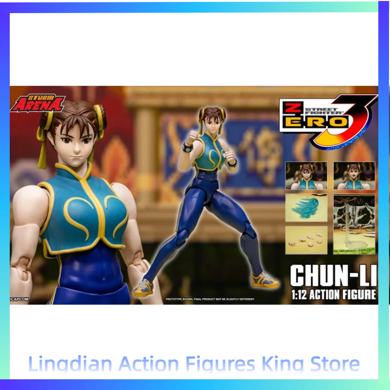 

STORM ARENA 1/12 Street Fighter ZERO3 CHUN-LI Chunli SFSA06 Action Figure Toy Collection Gift
