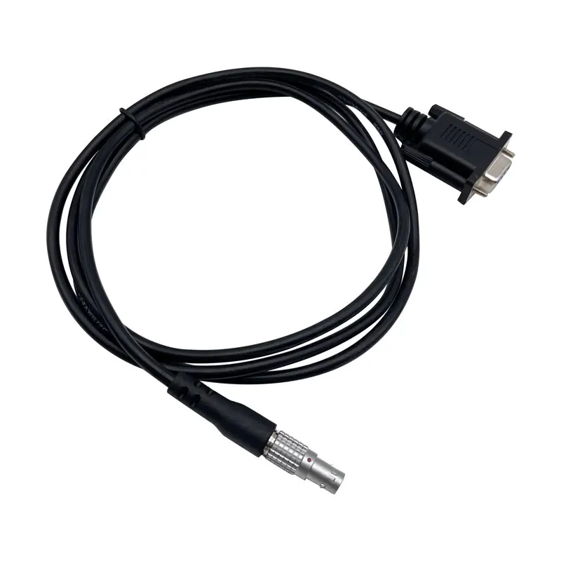 5 Pins COM Port Download Cable Compatible For Leica Total Stations TPS800 TPS400 TPS300 RS-232 Data Cable