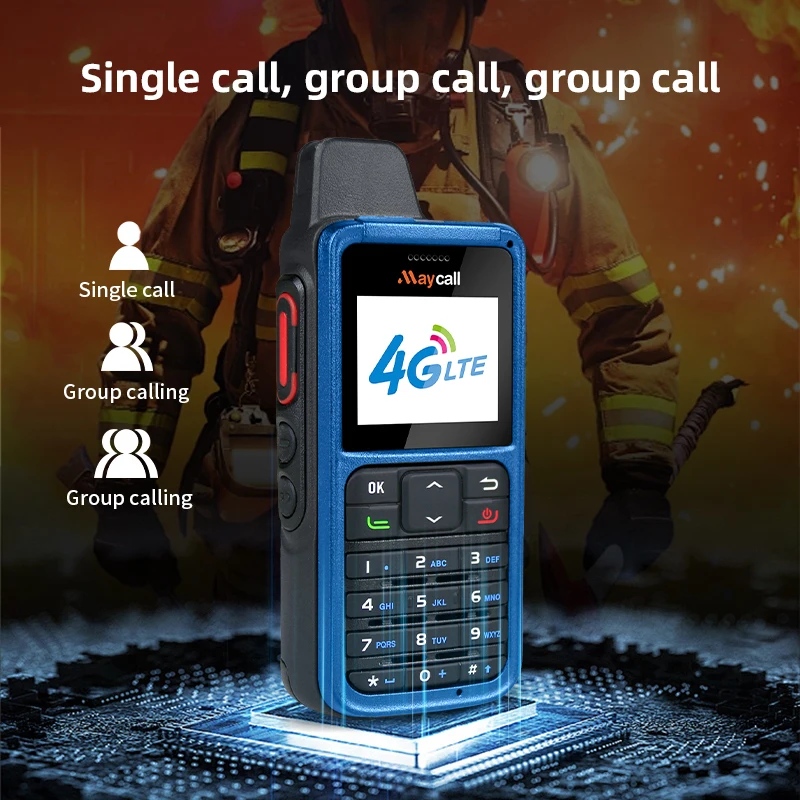 MC-688EX 4G LTE-FDD POC Handheld Walkie-Talkie Global Version IP68 Waterproof Explosion Proof 3500-4000mAh Battery