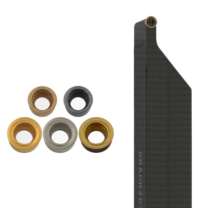 Imagem -03 - Suporte de Ferramentas Torno Toolholder Sracr Srdcn R2.5 r3 Sracr1616h05 Sracr1212h06 Rcmt0502mo61 T9225 Ns9530 Rcmt0602mo Us735 Ue6110 Nx2525