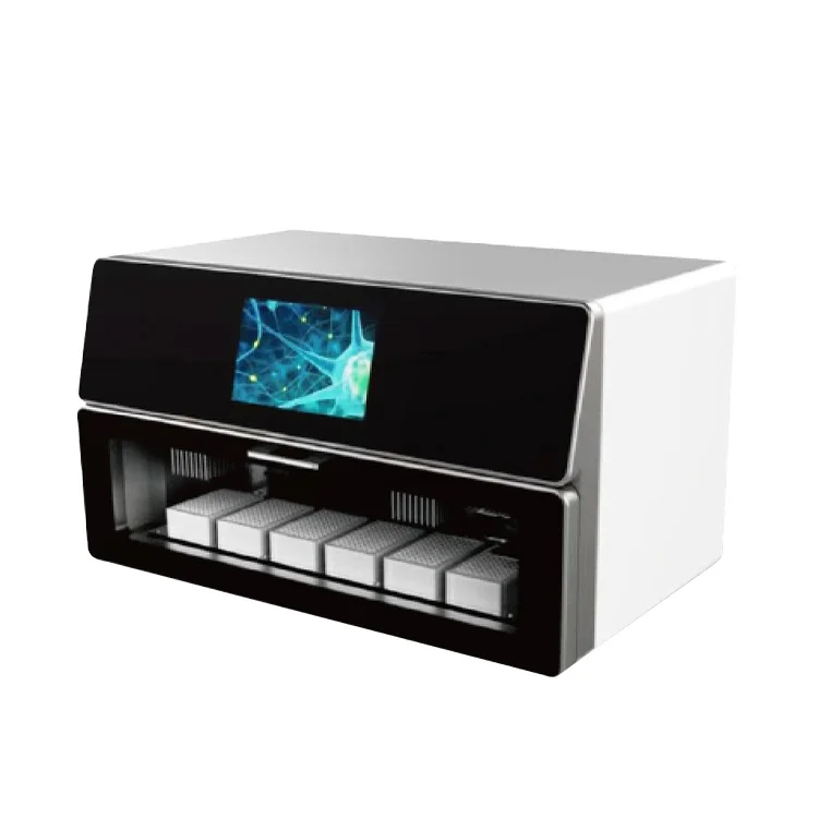 Laboratorium Digitale Display Multi-Flux Magnetische Kraal Adsorptie Nucleïnezuur Snelle Extractie En Zuivering Instrument