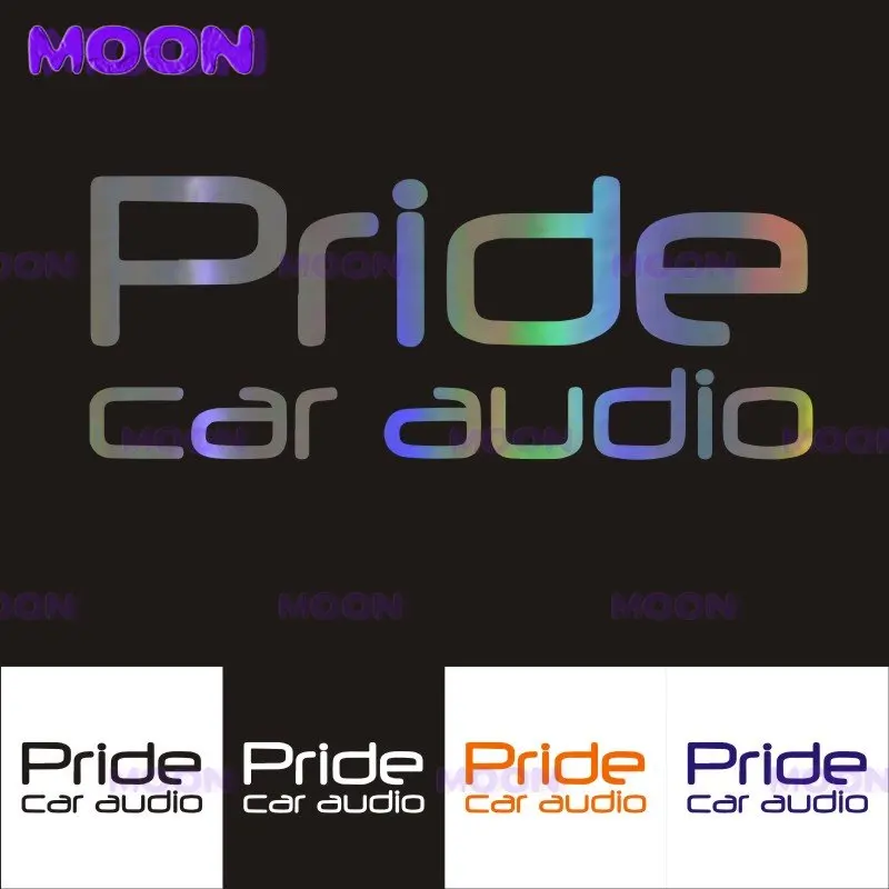 

Car Sticker 3D Stikcer Pride Car Audio Decal 1-2 Pieces Car Styling Waterproof Reflective Custom Sticker