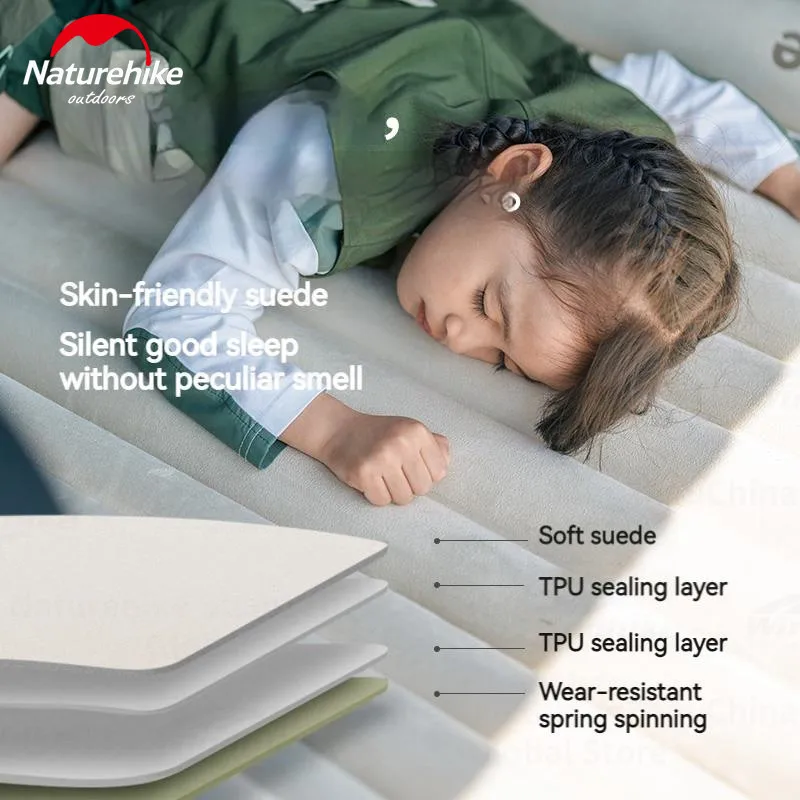 Naturehike Car Camping Mat Ultralight 1.7kg SUV Rear Sleeping Air Mattress Travel Outdoor Multifunctional Inflatable Mattress