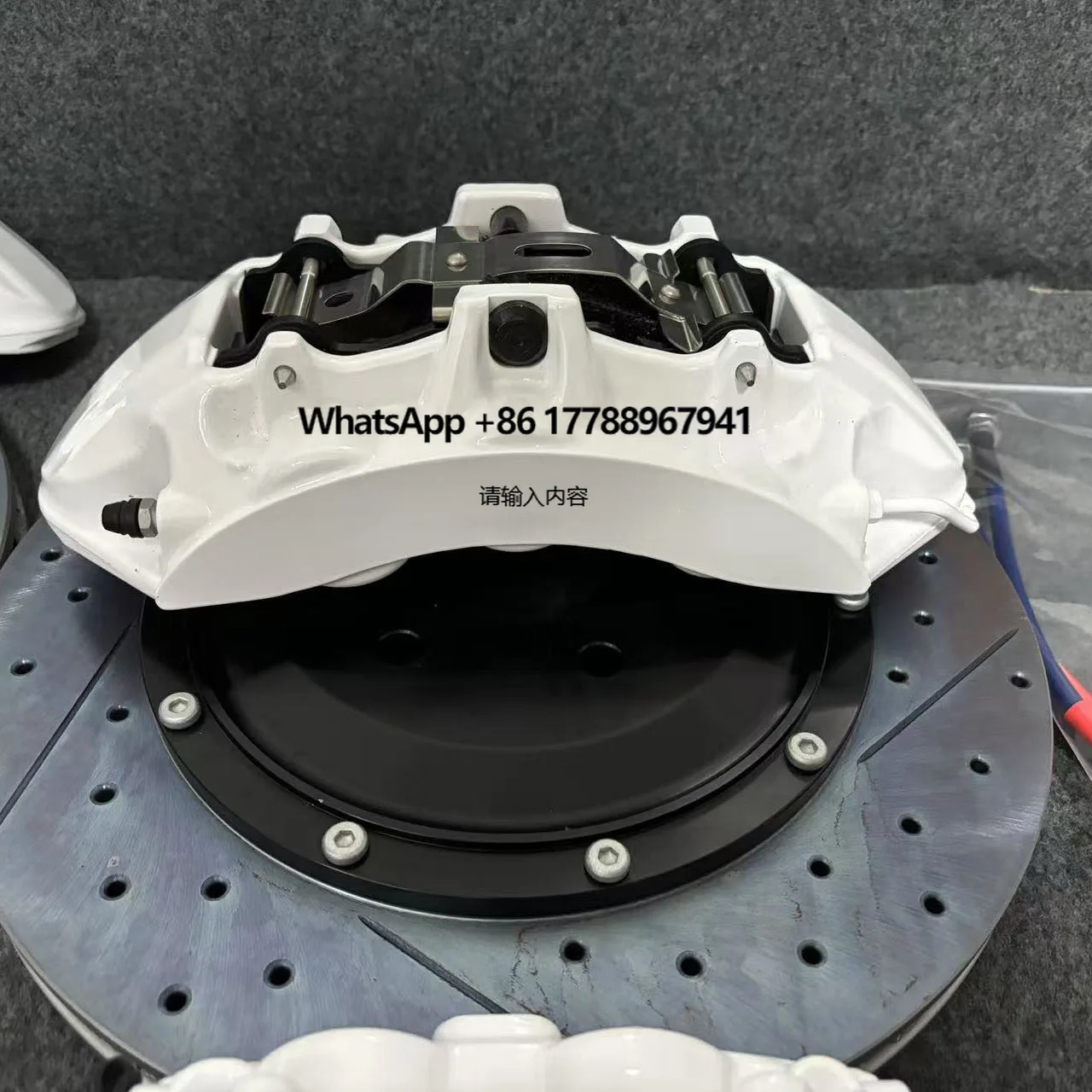 

Sports Car V6 Large Brake Kit. Rotor with 6 Pot Calipers and Drilled, Customizable 355-440mm for E90 E91 E92 E93 F80 F82 F83