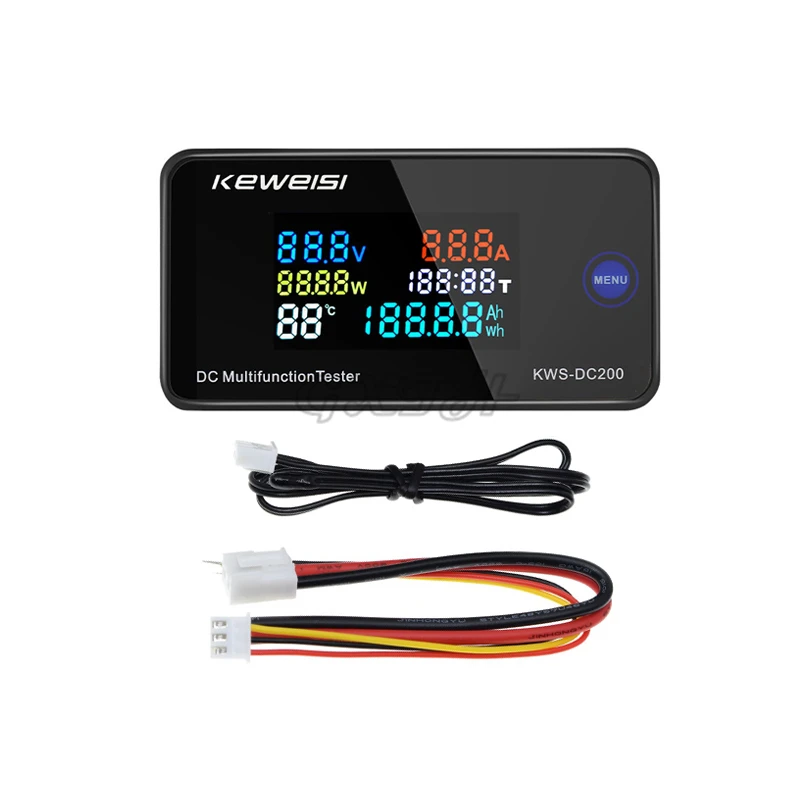 KWS-DC200 AC300 20A Voltmeter Ammeter Power Energy Monitor Digital Voltage Measuring Instrument