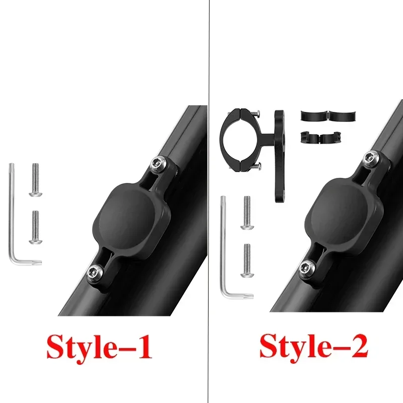 범용 자전거 추적기 마운트 브래킷 로케이터 Apple AirTag 용 보호 커버 Airtag 용 자전거 물병 케이스 홀더
