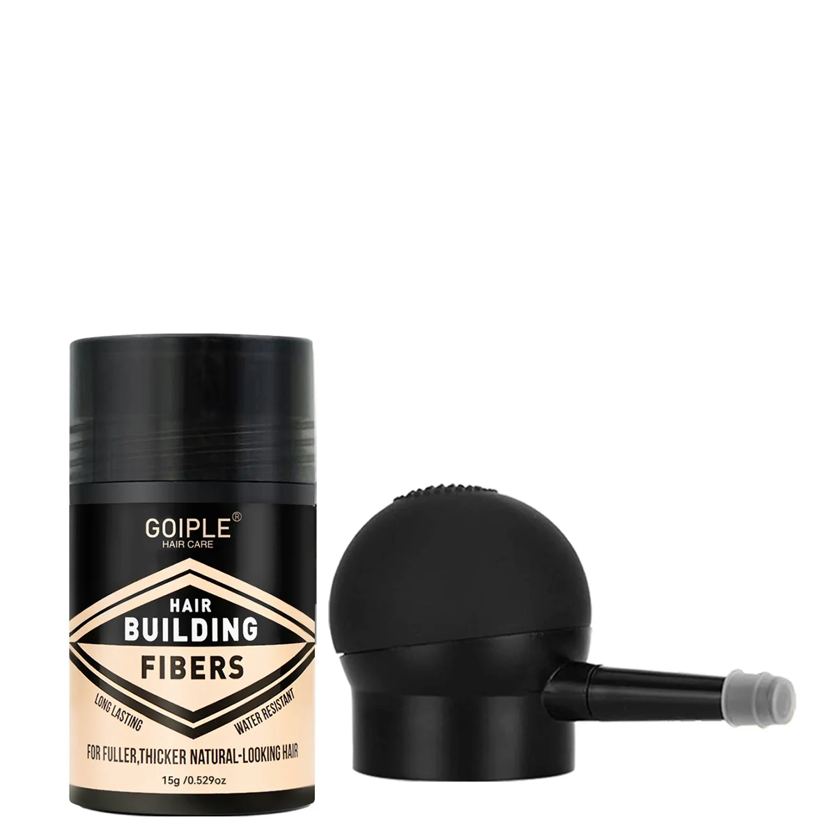 

Hair Fiber Powder Hair Building Spray Natural Cover White Gray Hair Instant Regrowth Powder Hair-loss Concealer Makeup Concealer