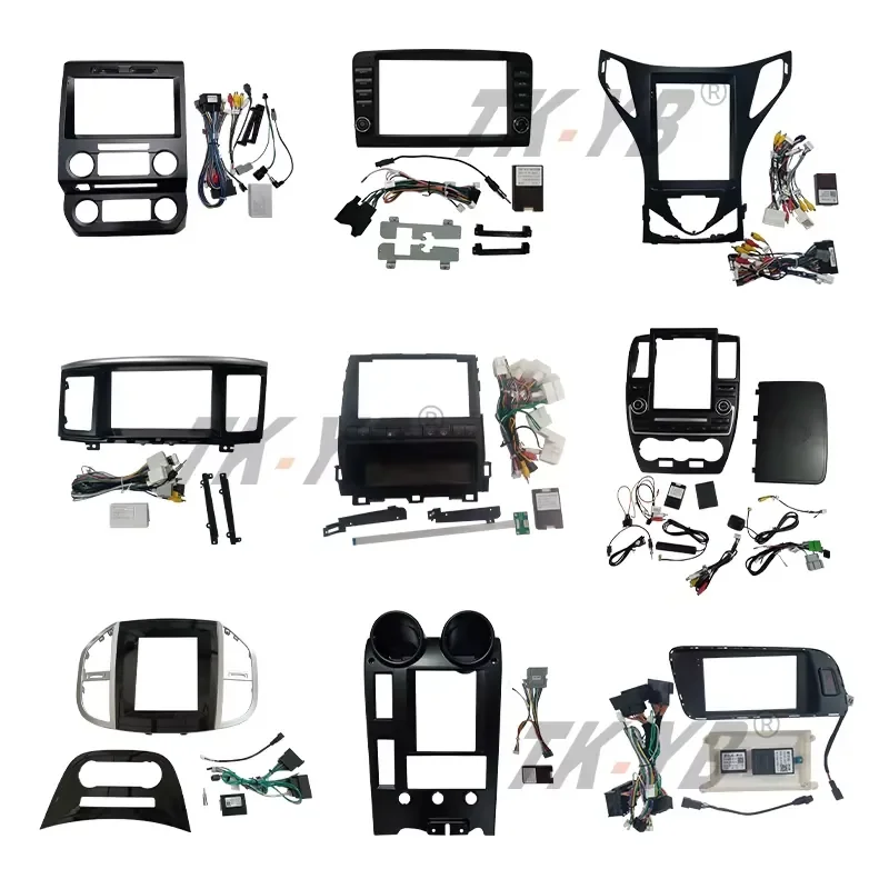 

Fast Delivery Car Interior Accessories Screen Car Android Frame 9.7 Inch Car Dvd Player Frame with Buttons Android Radio