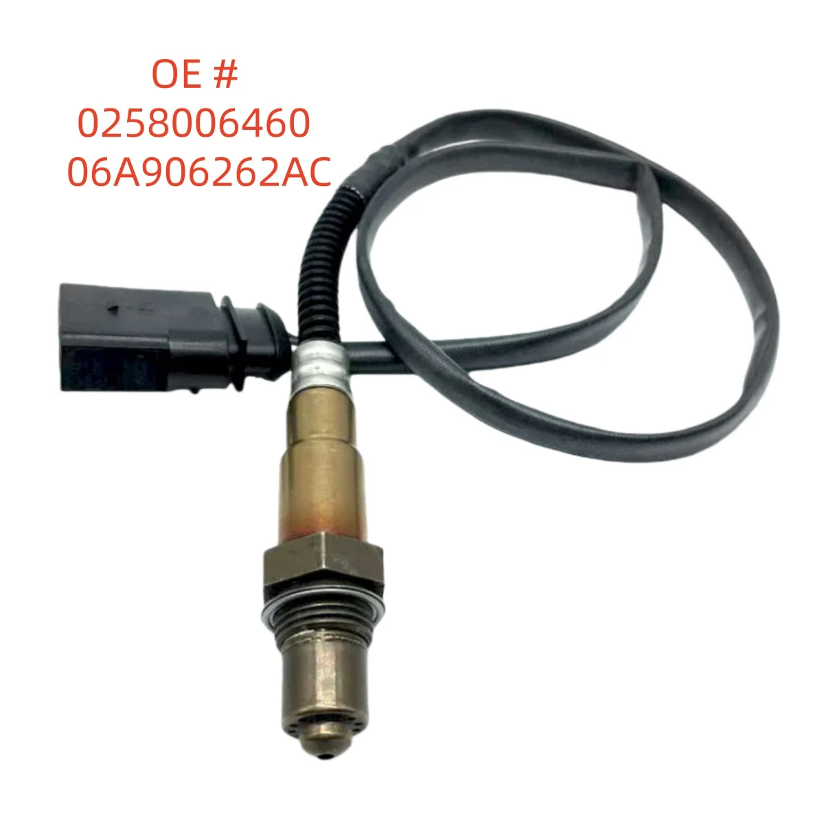 High quality new 0258006460 06A906262AC 4 wire oxygen sensor for Audi