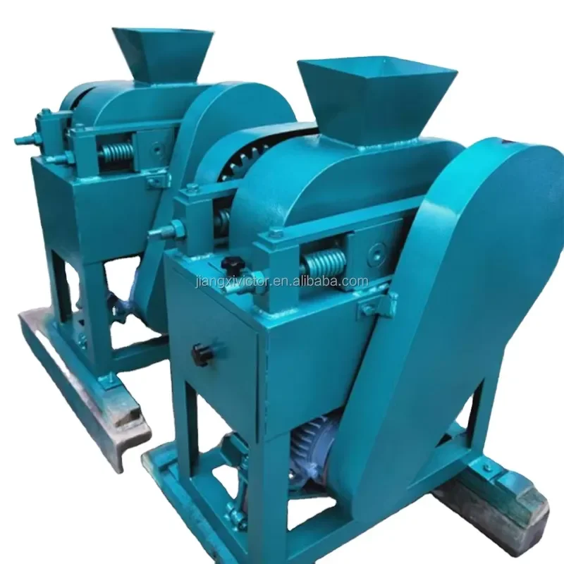 i Mini Crusher Engine-driven Mini Roller Crusher Double Roll Pebble Crusher for Sale