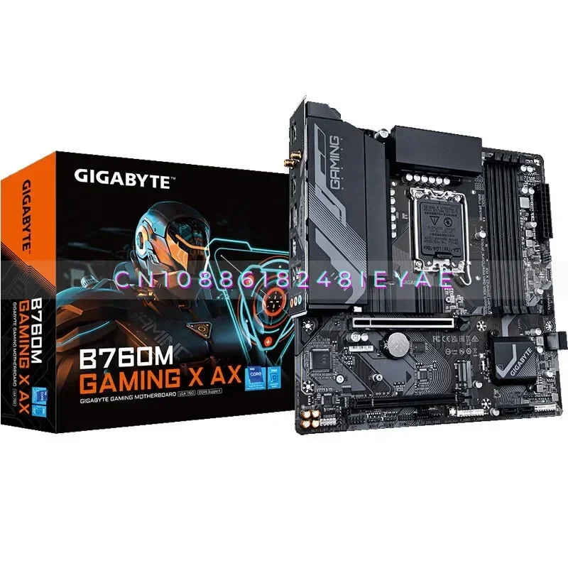 

Suitable for Gigabyte B760M GAMING X AX Computer Main Board DDR5 Support CPU 13700K/13490F