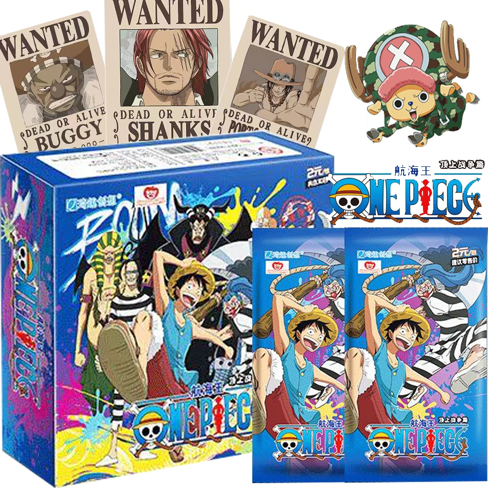 Wholesale Original One Piece Cards Anime Luffy Shanks Ace Featured Exclusive Wanted Notice Cards Collection Kids Hobbies Gifts