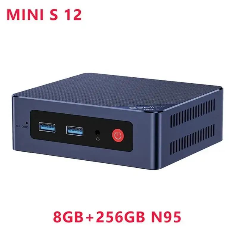 To Beelink Mini S12 Pro N95/N100 MINI PC Windows 11 DDR4 8GB 256GB 16GB 500GB WIFI6 B5.2 MINI PC Gamer Computer VS U59 Pro