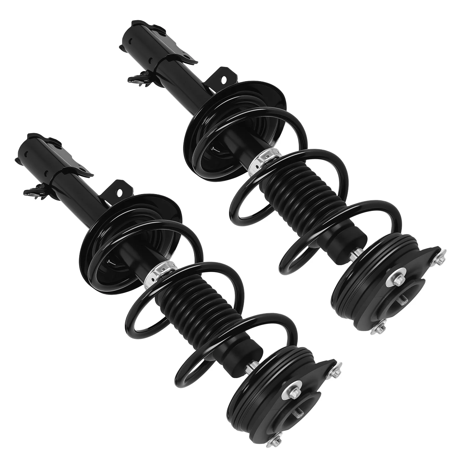 MaXpeedingrods Quick Front Strut Coil Spring for NISSAN ROGUE AWD 2008-2012