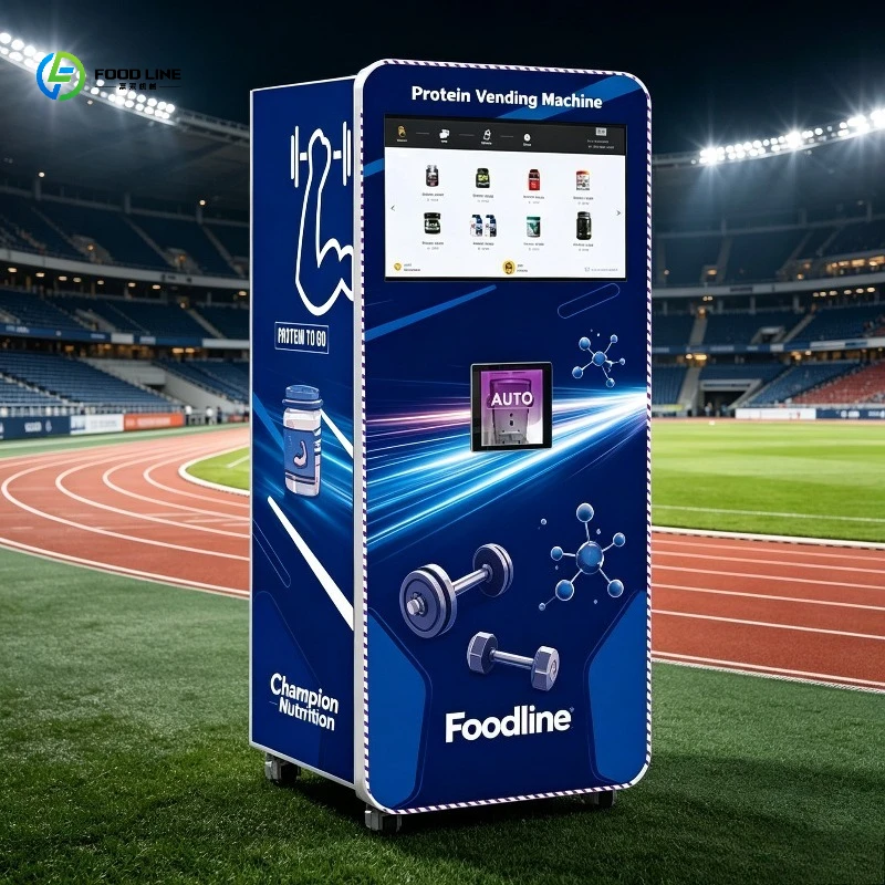 FL Customized Touch Screen Commercial Protein Shake Vending Machine for Gym Cold Mixed Drink Vending Machine for Protein Shake