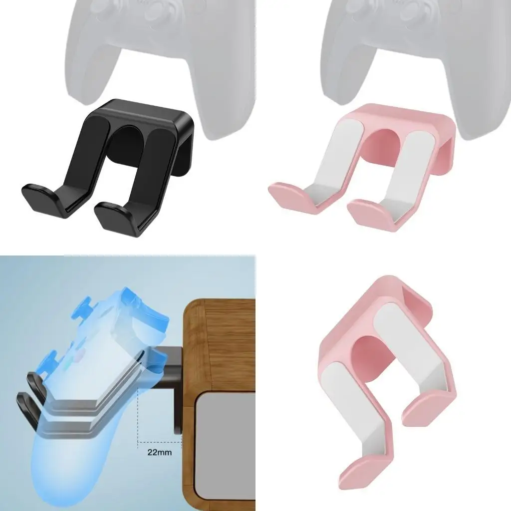 

R53C Gamepad Handle Bracket Controllers Wall-mounted Headsets Hanger Headphone Holder