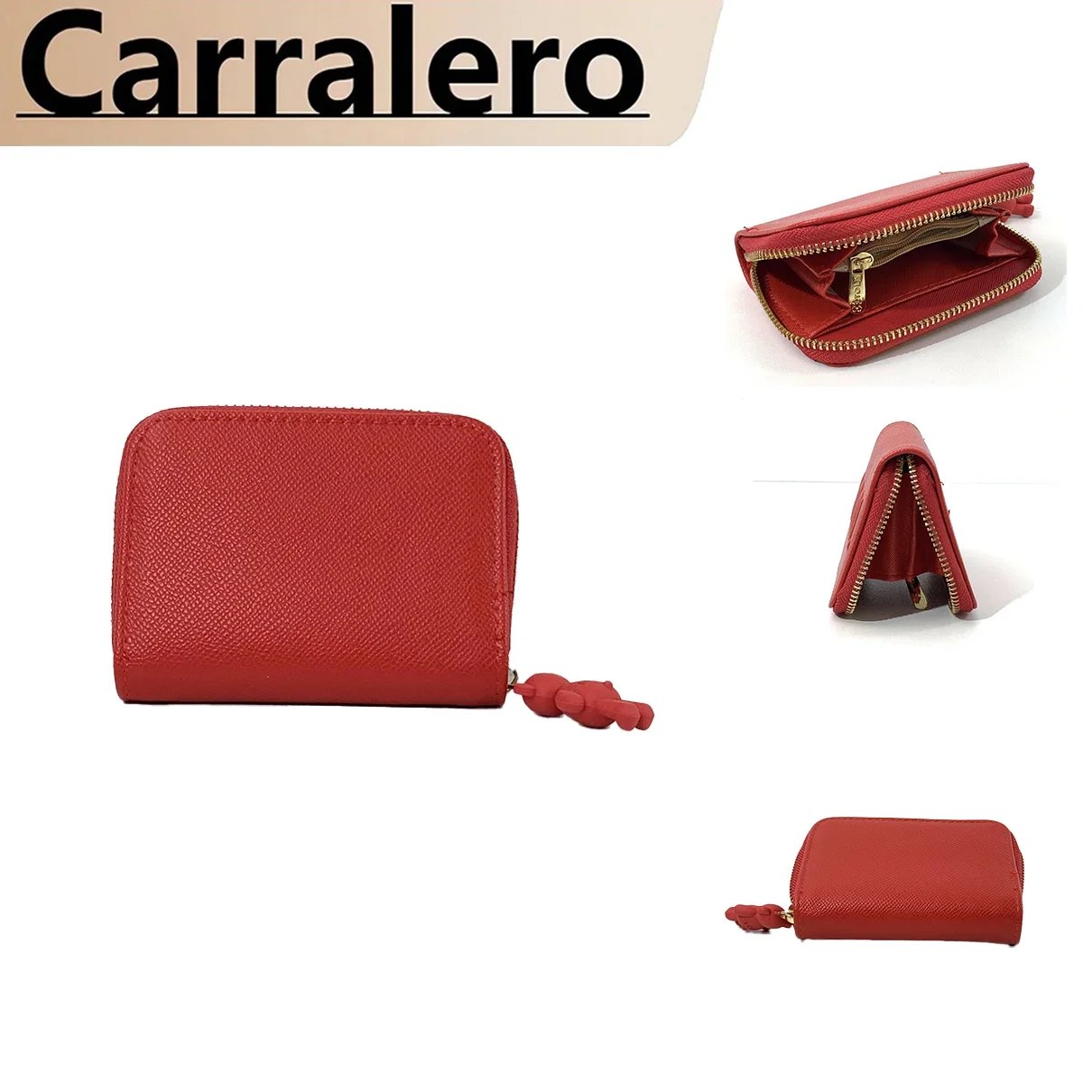 Carralero TS Aurora European and American Spanish Bear Classic Solid Color Wallet Fashion Trend Women's Bag Fashion Bag