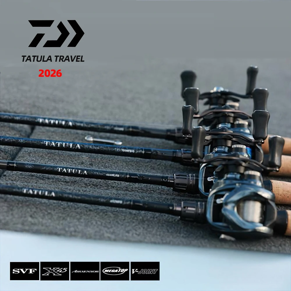 

DAIWA 26 TATULA TRAVEL Fishing Rod 4S Spinning/Casting Lure Bass Fast Action Carbon Fiber for Saltwater Freshwater