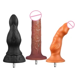 ROUGH BEAST Anal Dildo for Vac-U-Lock Sex Machine for Women and Men Masturbation Machine Silicone Accessories Sex Toys Products